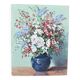 XXth painting E. Thioulouze flowers in a vase