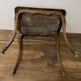 Oak side table from the 19th century
