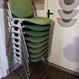 Set of 4 DSC 106 Chairs by Giancarlo Piretti Anonima Castelli, 1965.