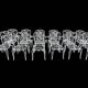Provençal wrought iron armchairs from the 1960s