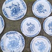 Service set in SG porcelain, Louis XV model.