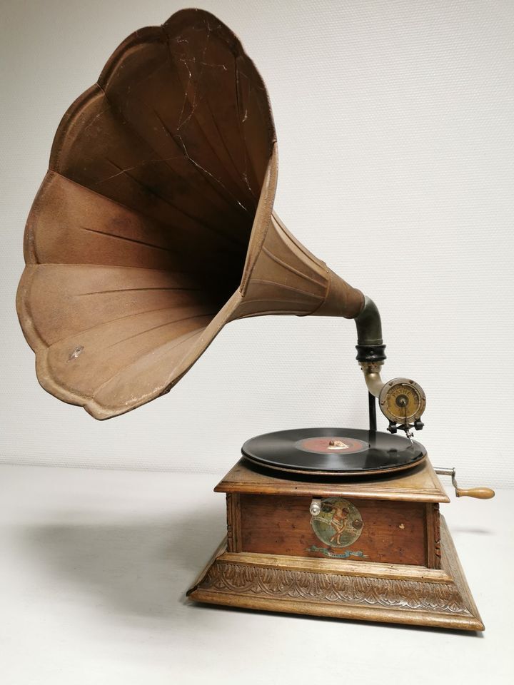 Gramophone à Pavillon - phonograph Pathéphone n°4 for 78 rpm record