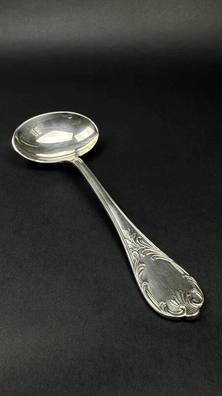 Christofle Marly sauce spoon silver-plated 1980s