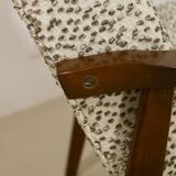 Henryk Lis 300-190 armchair year 70 loop fabric Ref: Balisto