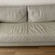 Full living room white leather STEINER Paris 1 sofa