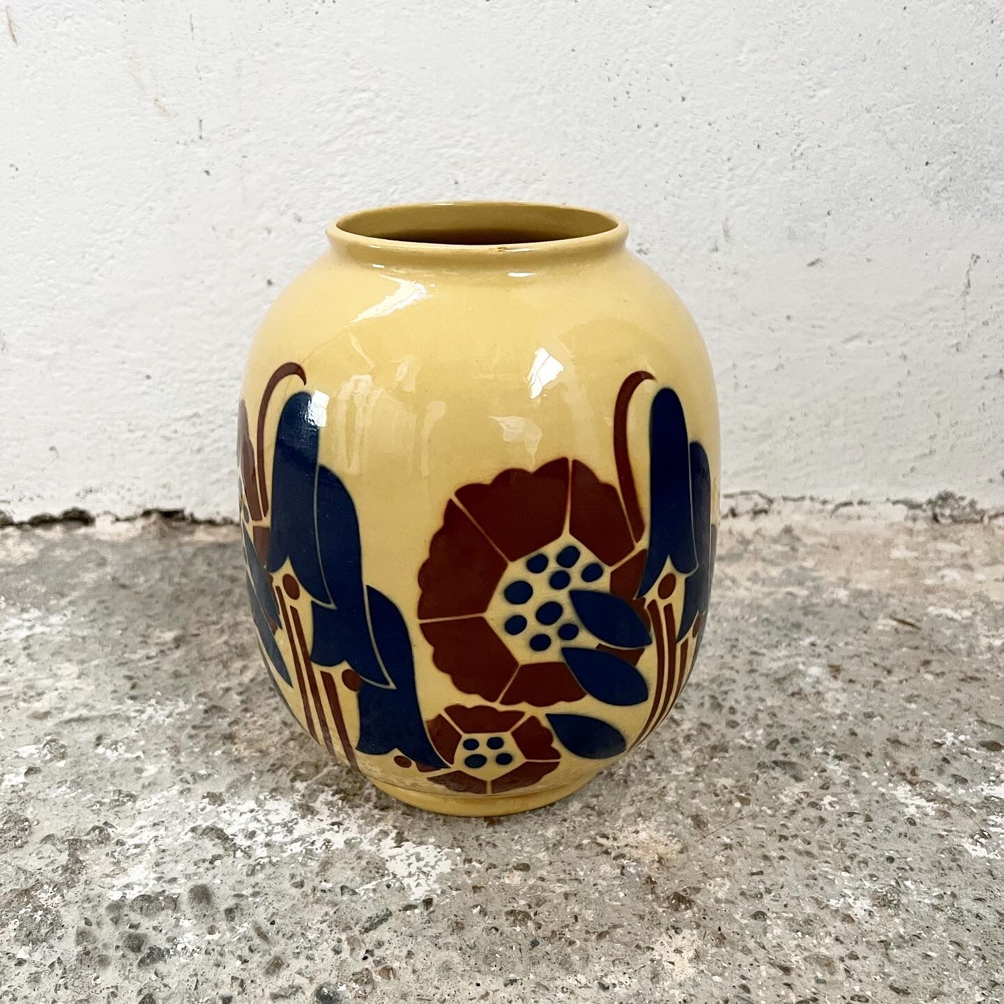 Art Deco Vase Badonviller Galerie Lafayette