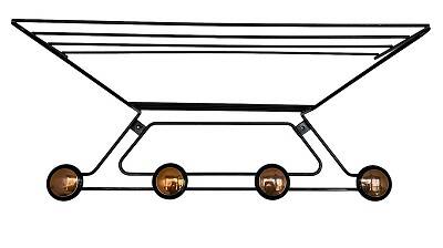 Designer wall coat rack from the 60s and 70s