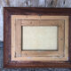 Oil painting on canvas s. audrey riverside + wood frame #a218