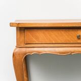 Pair of vintage wooden bedside tables from the 1950s modernism