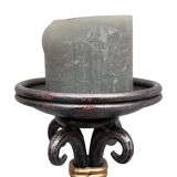 Wrought Iron Candle Stand With Beads Denmark