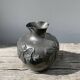 Art Nouveau pewter vase signed Cortesi