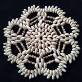 Vintage seashell trivet