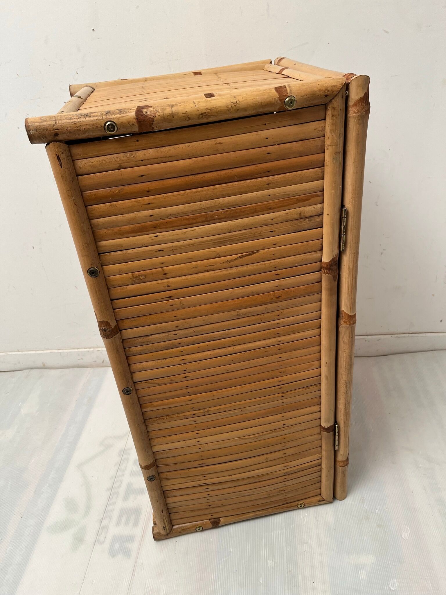 Bamboo chest 60s-70s