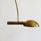 stunning Mid Century Modern brass UNA arc lamp by Florian Schulz