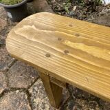 Pair of small vintage benches