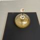 Blown glass paste pendant light, 1970s