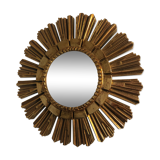 Mirror sun vintage golden witch eye 1960 - 40 cm