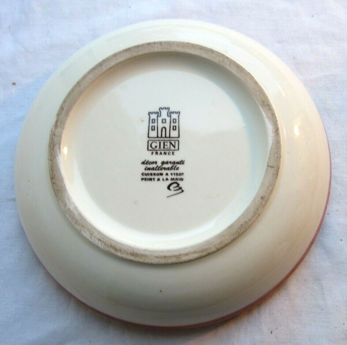 Ashtray signed GiEN: Rambouillet, Model La Canard Mallard