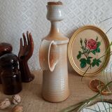 Stoneware bottle with cork - vintage