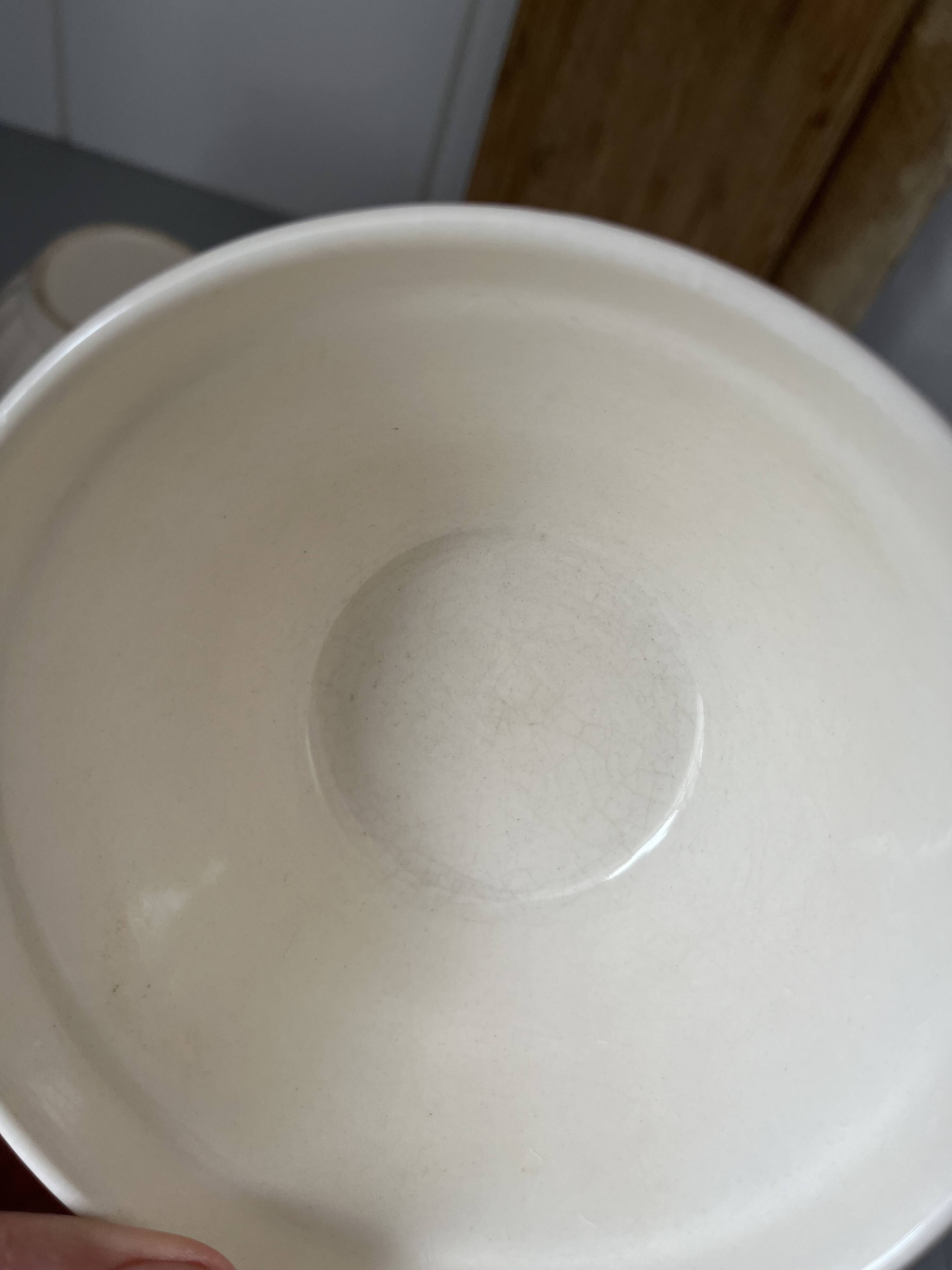 Old faceted bowls
