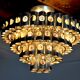 Chandelier House Sciolari Spage Age, 4. levels, Italy, 1970
