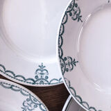 Set of 5 Moulin des Loups plates