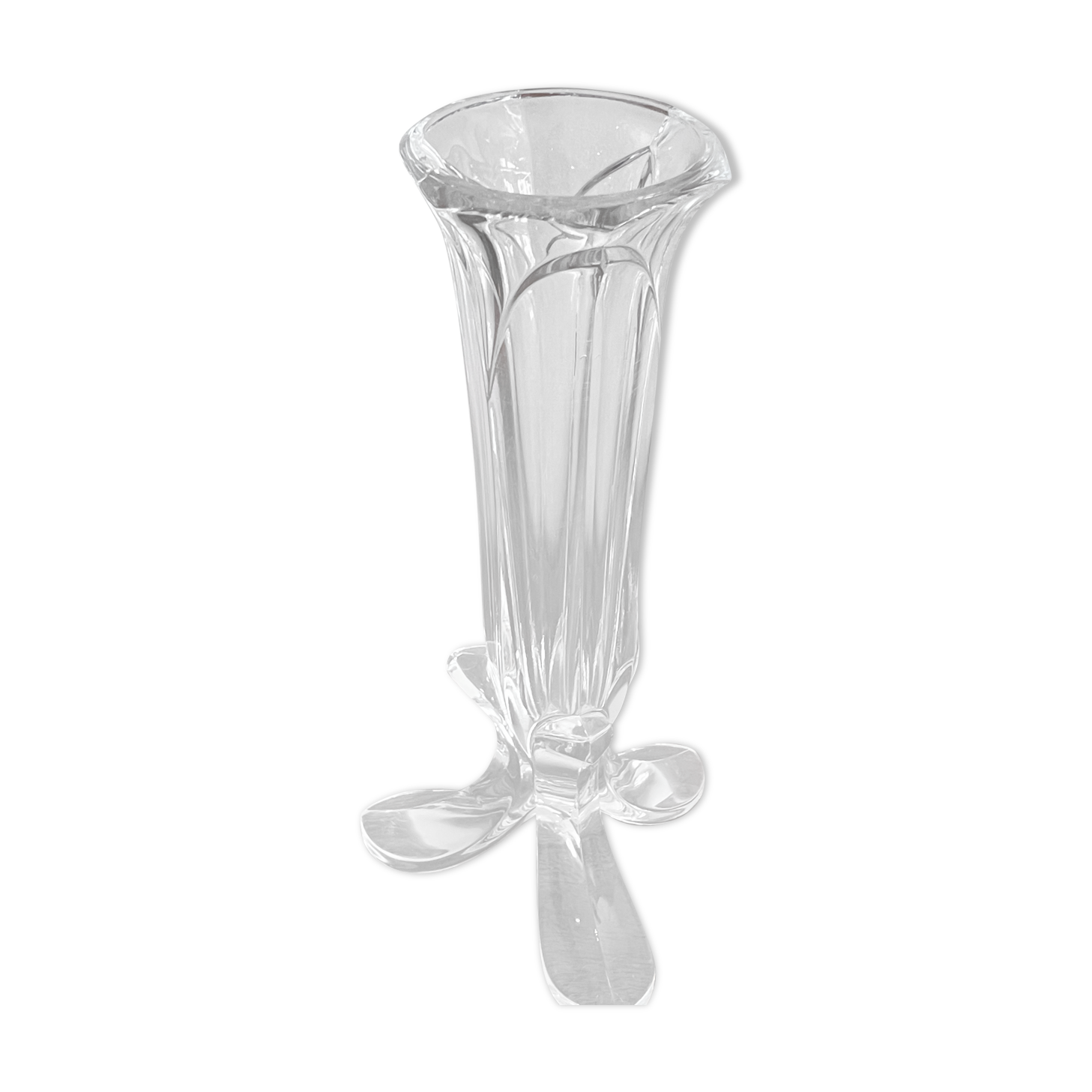 Vase soliflore on flower stand