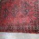 Old handmade wool rug