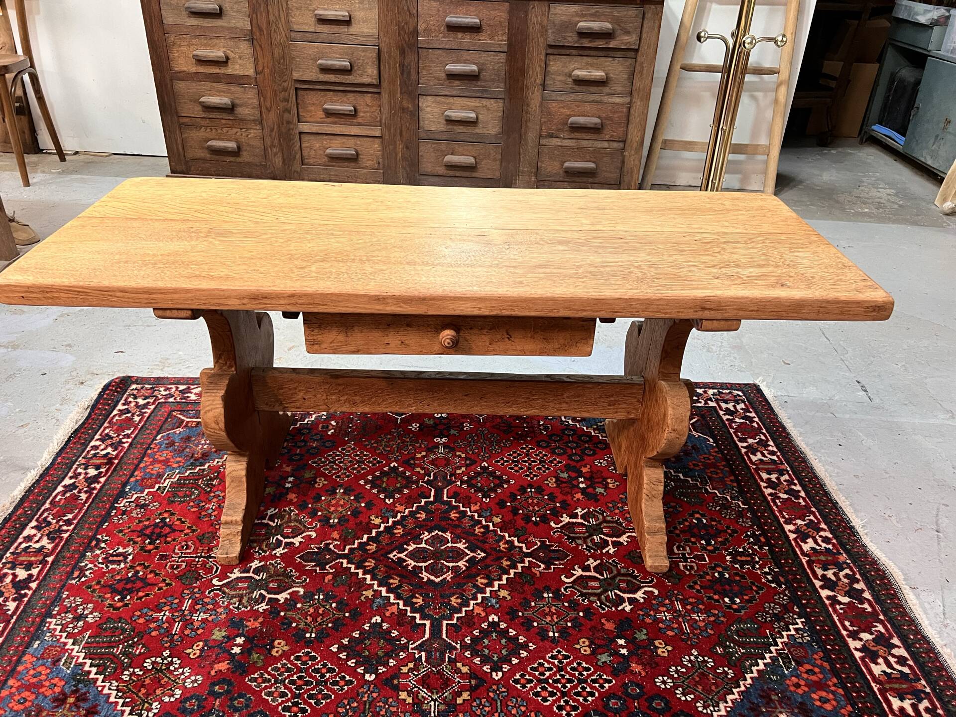 Old oak chalet coffee table
