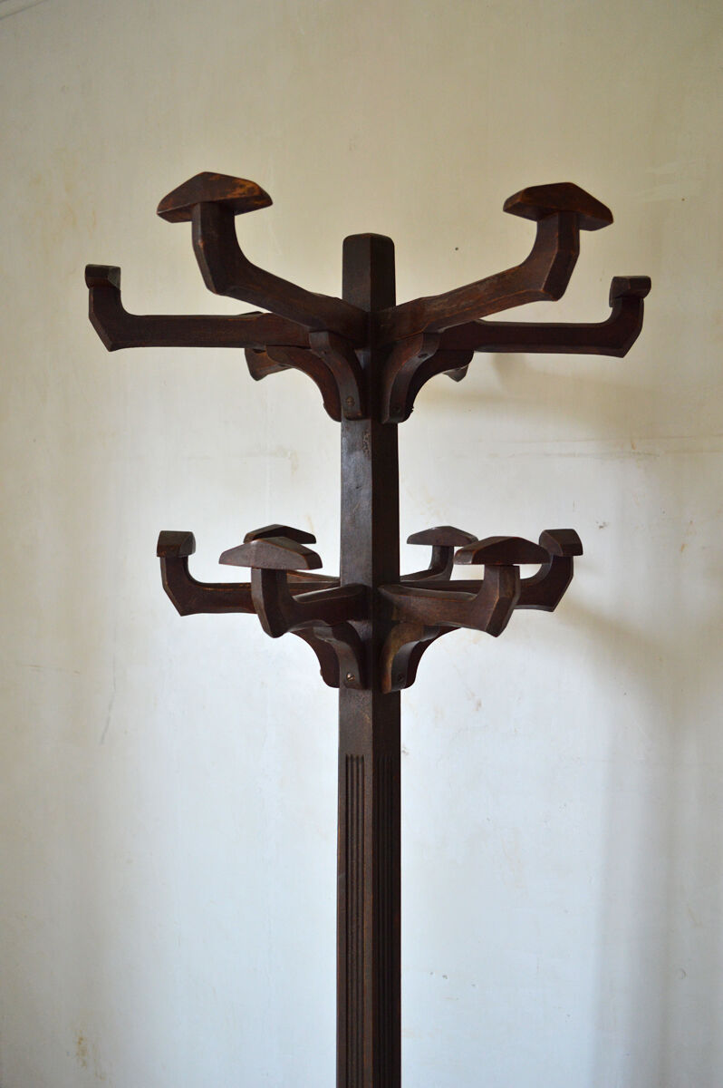 Art Nouveau coatrack 1910