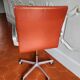 Oxford armchair by Fritz Hansen in walnut leather.