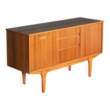 Retro Walnut 1960s Jentique Short Sideboard