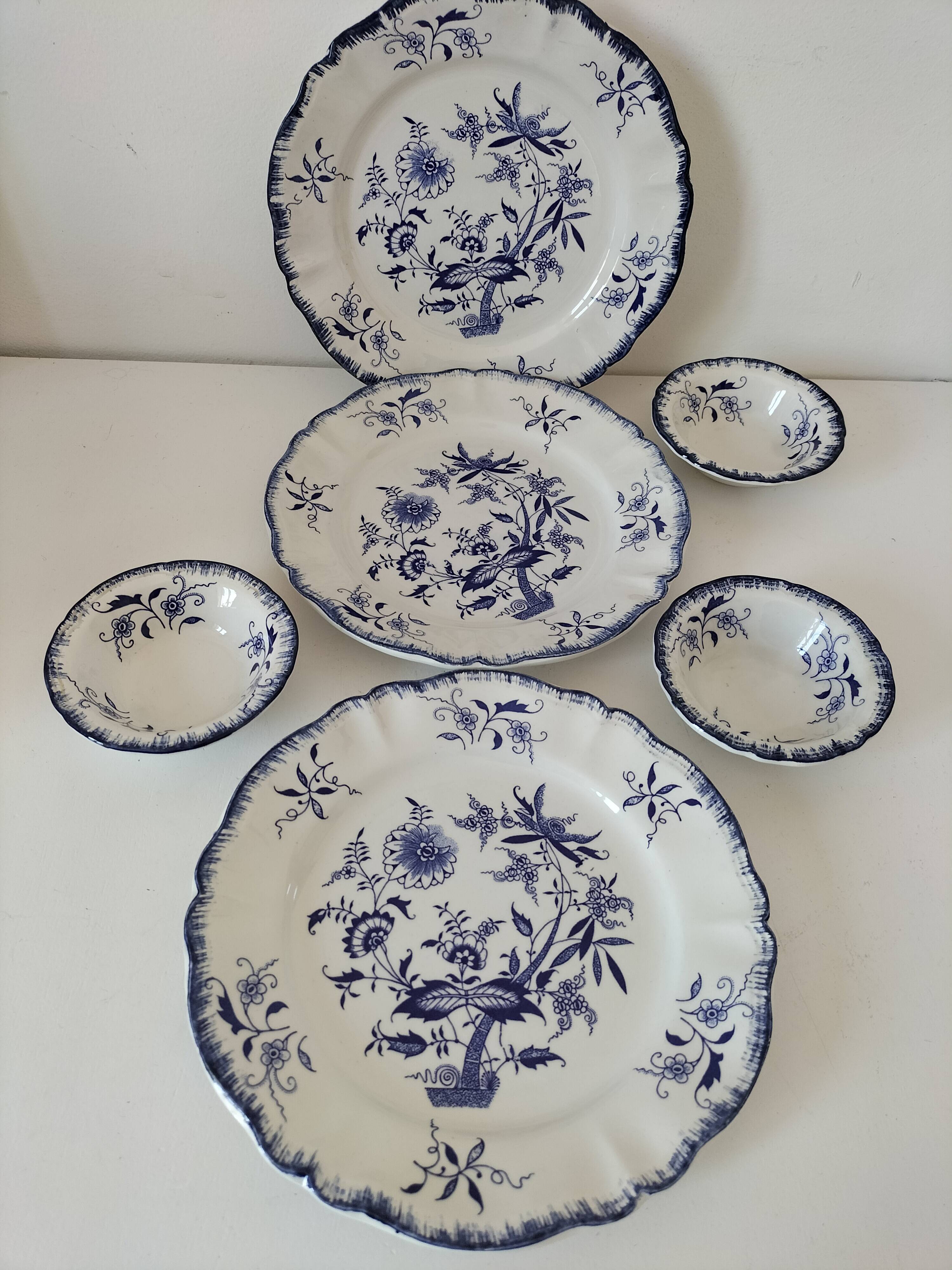 Service brunch Sarreguemines old blue Lancaster