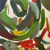 Abstract composition painting