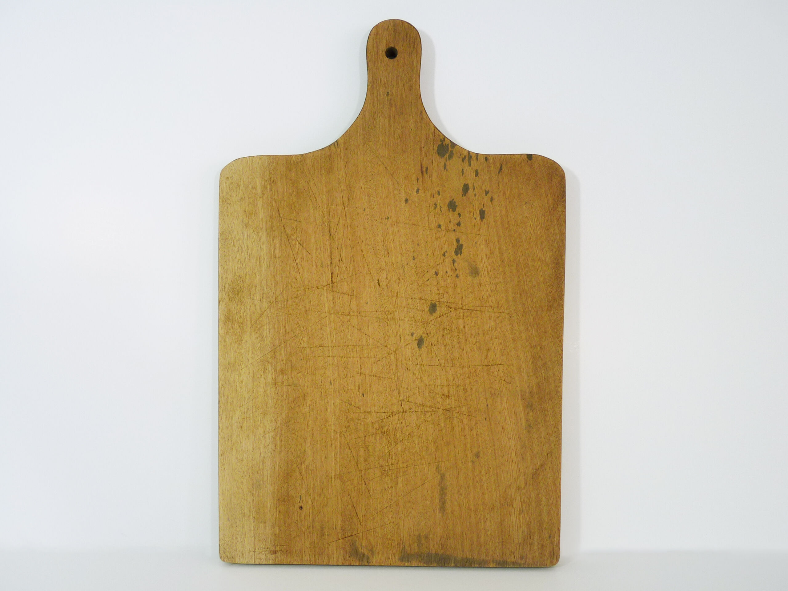 Planche à découper vintage en bois. Année 70 80