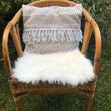 Paire de fauteuils en rotin