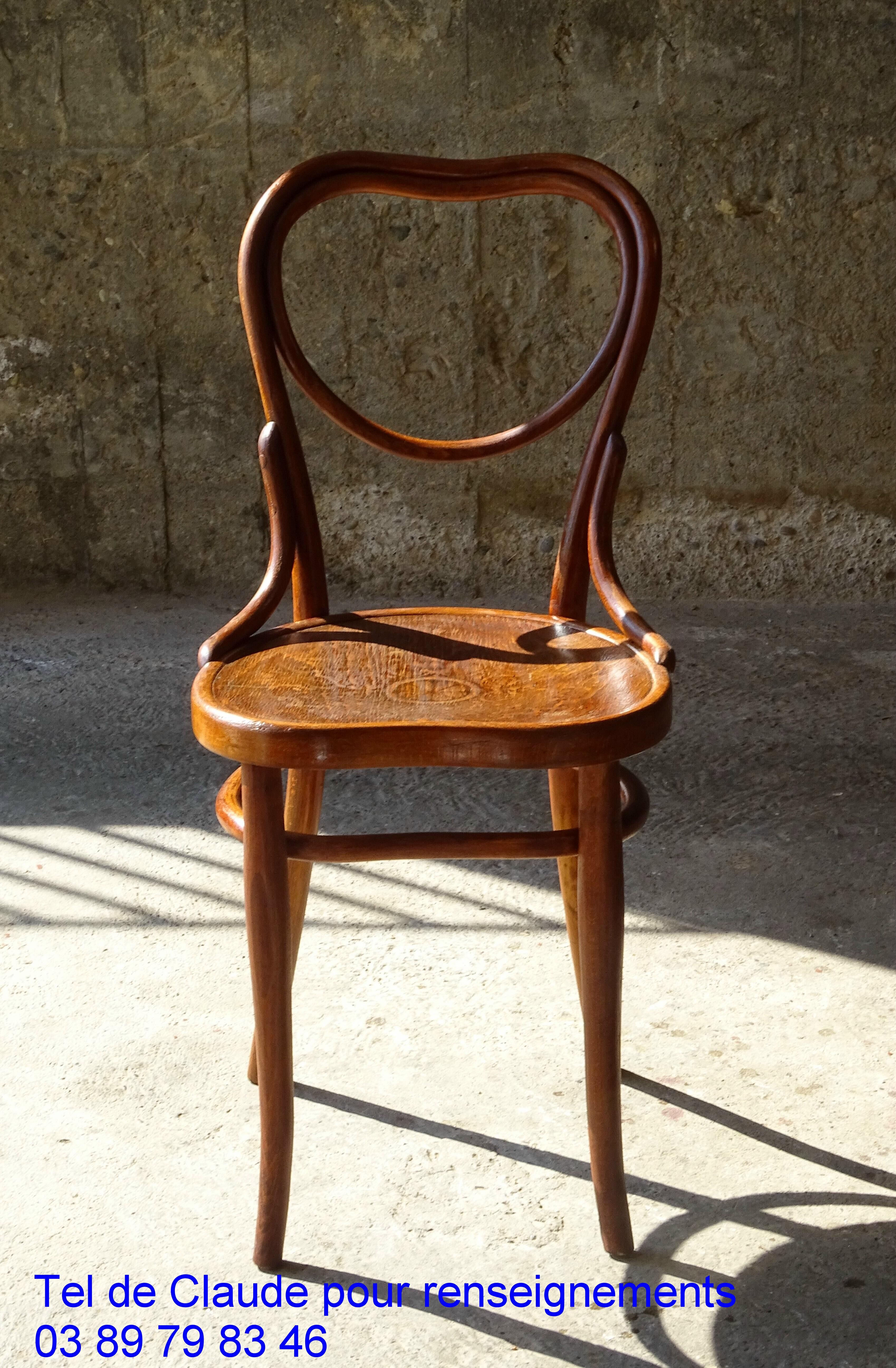 Thonet chair No. 28 sitting wood, circa 1900