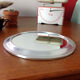 Silver round mirror tray