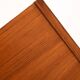 Retro chest of drawers with metal handles