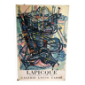 Affiche Lapicque Galerie Louis Carré 1965