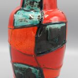 Old german vase vintage design west germany keramik harlekin 60's