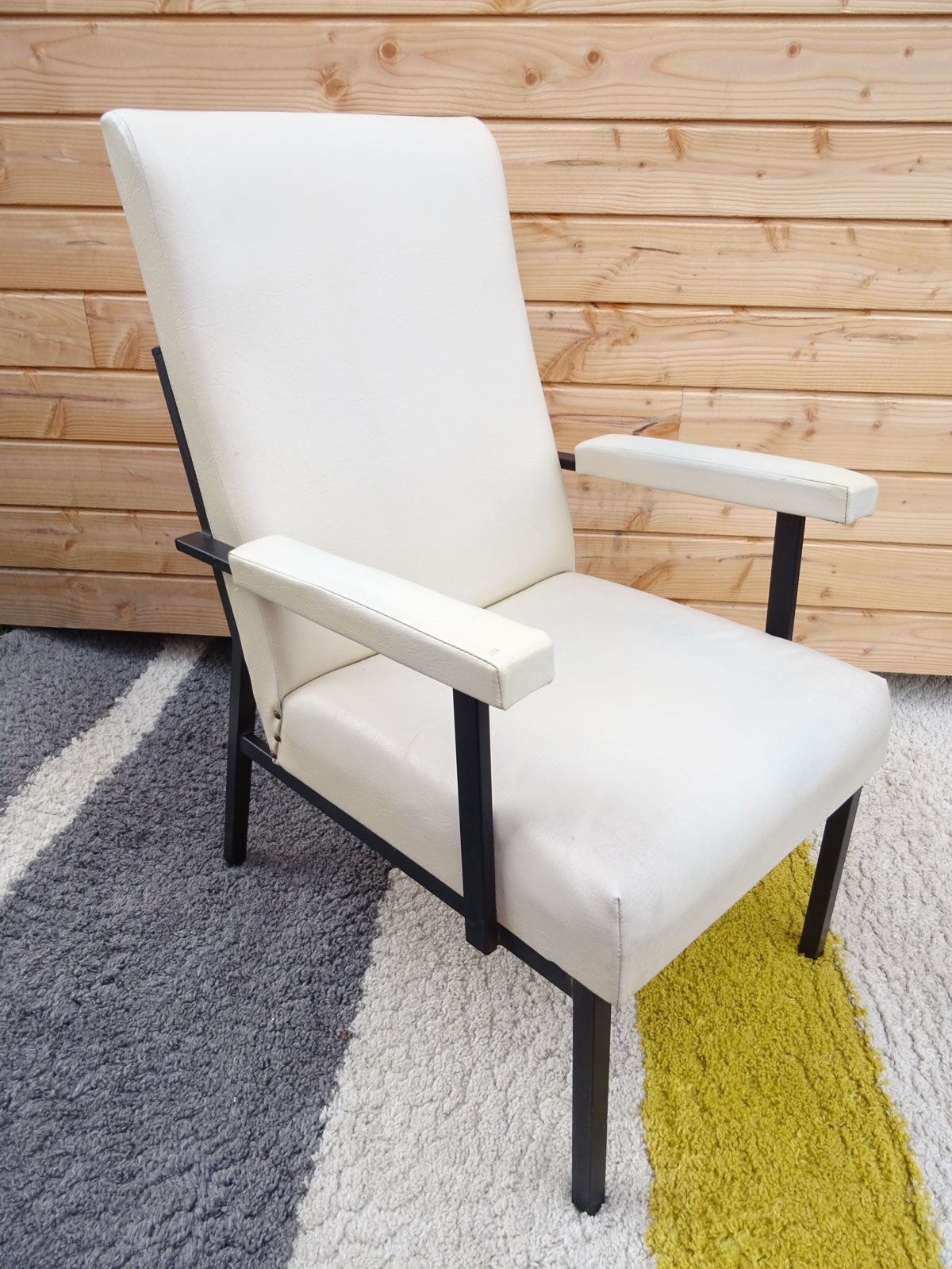 Pair of modernist armchairs