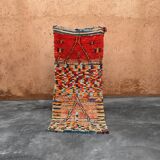Moroccan rug colorful boujad - 106 x 235 cm