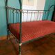 Vintage wrought iron bench