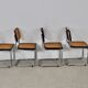 Series of 4 chairs B32 by Marcel Breuer