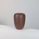 Ceramic vase decorated with vintage sgraffito by Rudi Stahl.