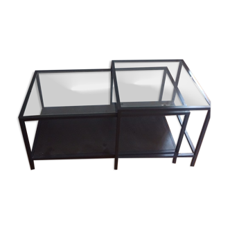 Glass coffees tables