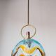 Italian Murano crystal pendant lamp from the 70s