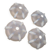 Opalescent ceiling light