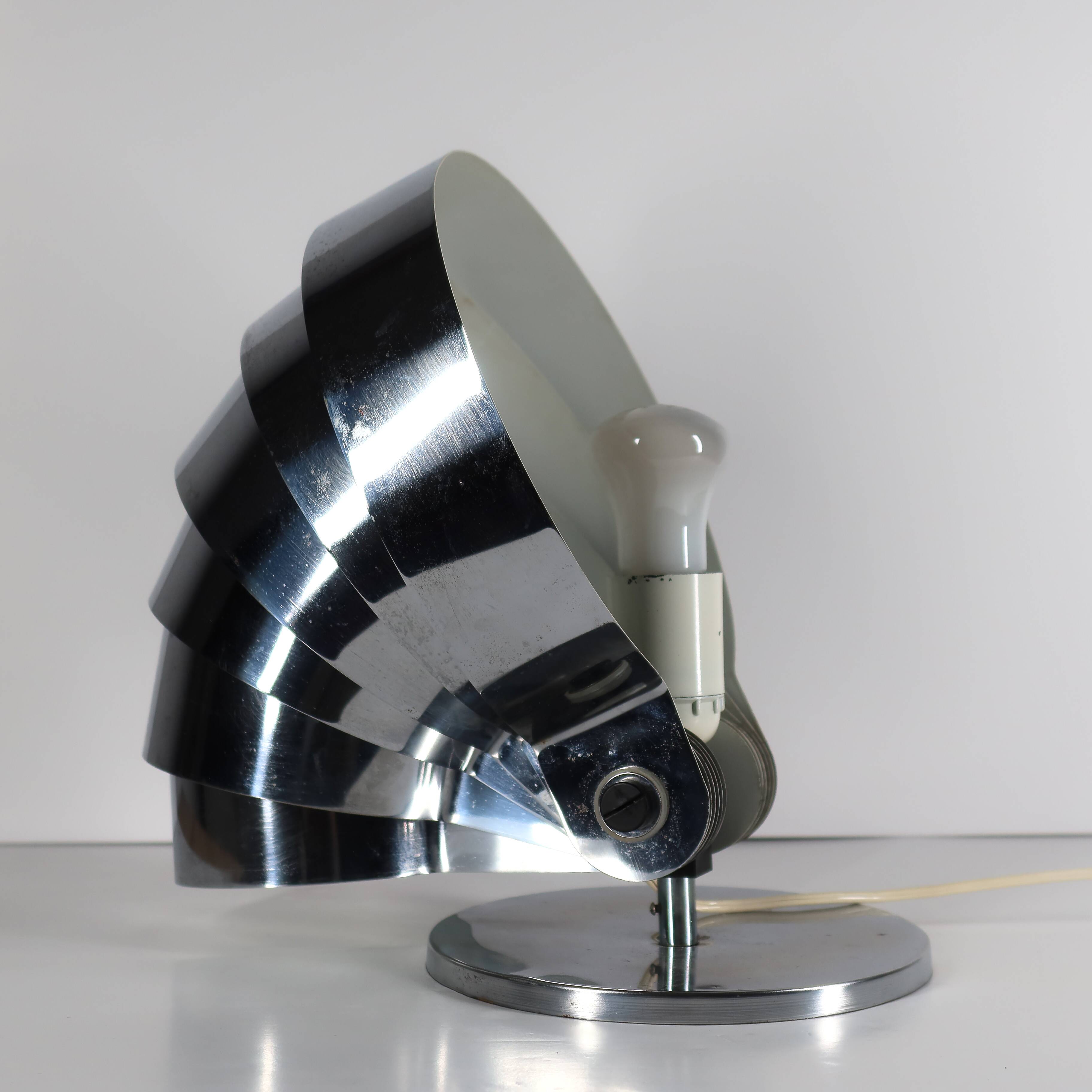 Visier Space Age Vintage Desk Lamp by ER Nele for Temde, Switzerland